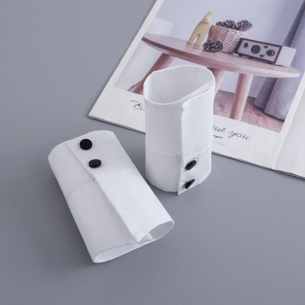 Winter Clothing Trends - Trend White Fake Cuffs Button Decorative