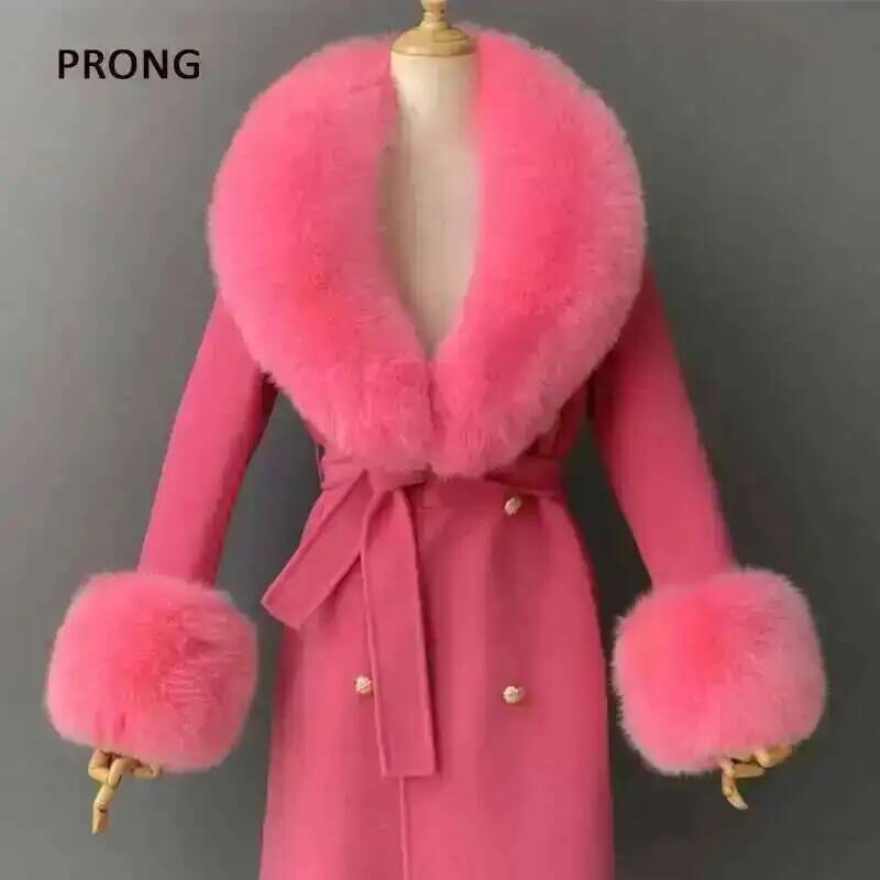 Winter Clothing Clearance Sale - Real Fur Collar And Cuffs Set