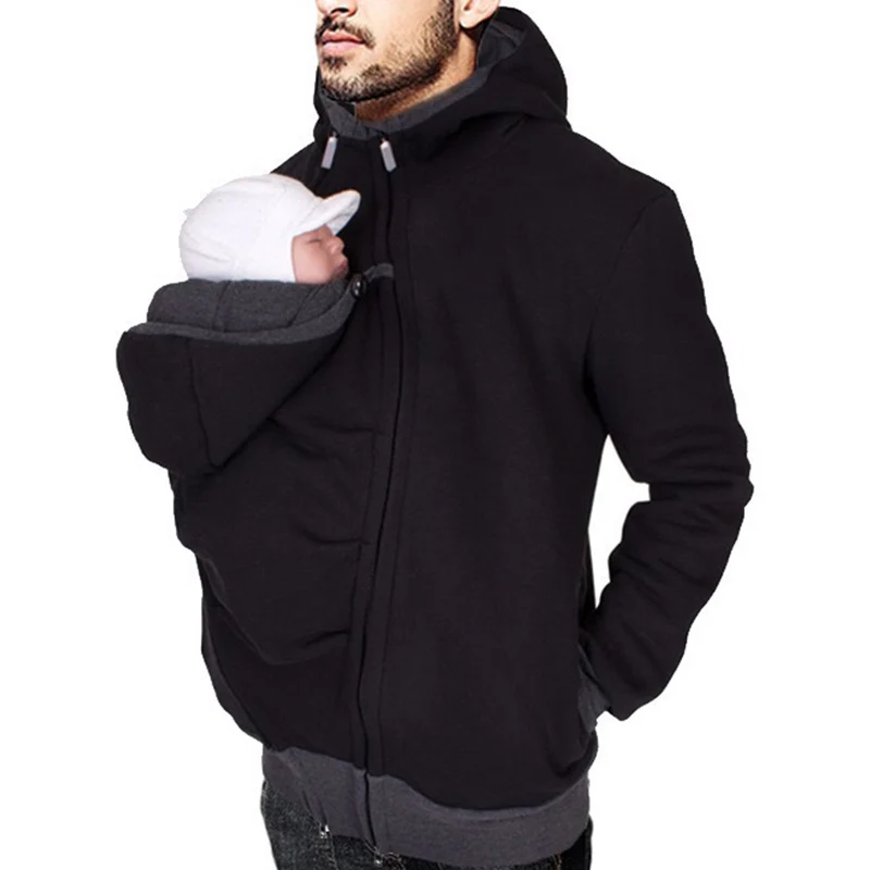 Winter Clothes Shop - Autumn Winter Kangaroo Baby Carrier Hooded