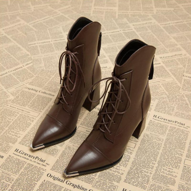 Winter Clothing Clearance Sale - Women's Ankle Boots Fashion Pointed Toe