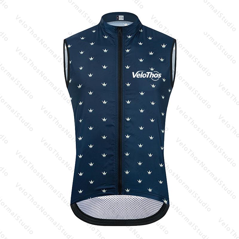 VeloThos Cycling Vest Windproo - Padded Vest Gilet recension och pris