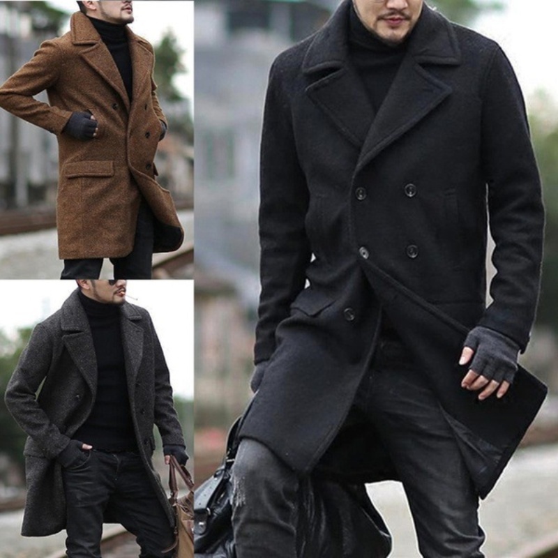 New Men's Jackets Casual Pocke - Winter Clothes Shop recension och pris