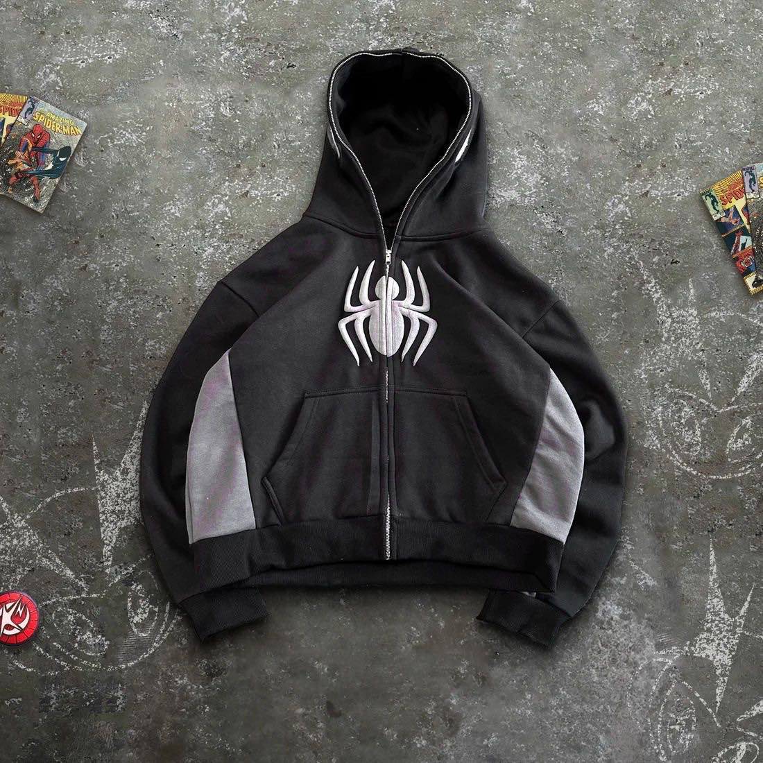 Funny Hoodie Harajuku Punk Men - Winter Clothes Shop recension och pris