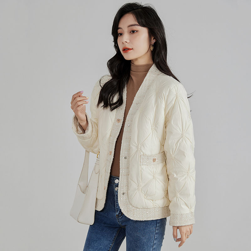 Autumn Winter Down Jacket V-Ne - Winter Clothing Trends recension och pris