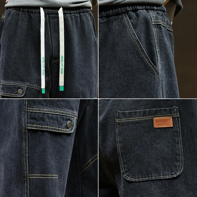 M-8XL Jeans Men's Autumn and W - Winter Clothes Shop recension och pris