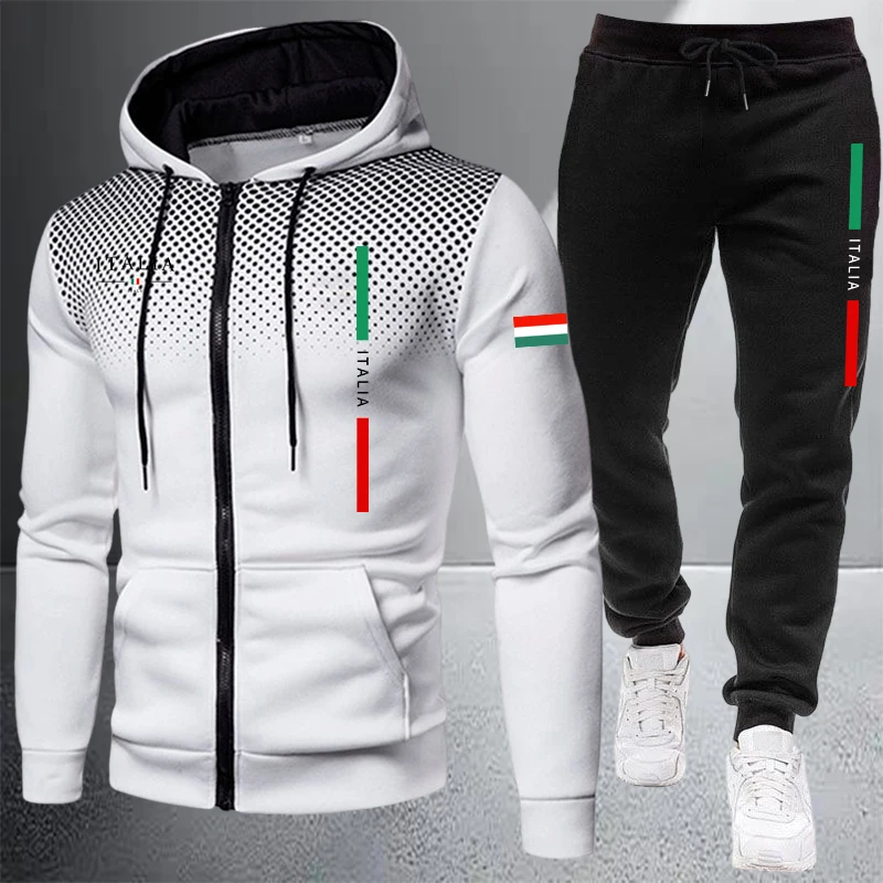 Men's Tracksuit Casual Zip Hoo - Winter Clothing Clearance Sale recension och pris