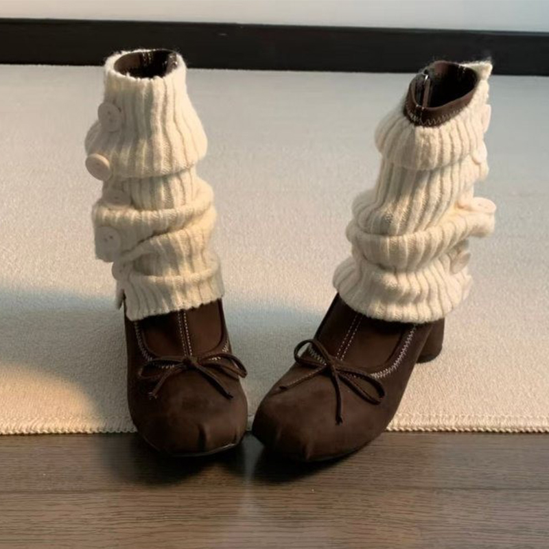 Bow High Heels Women Boots New - Winter Clothing Clearance Sale recension och pris