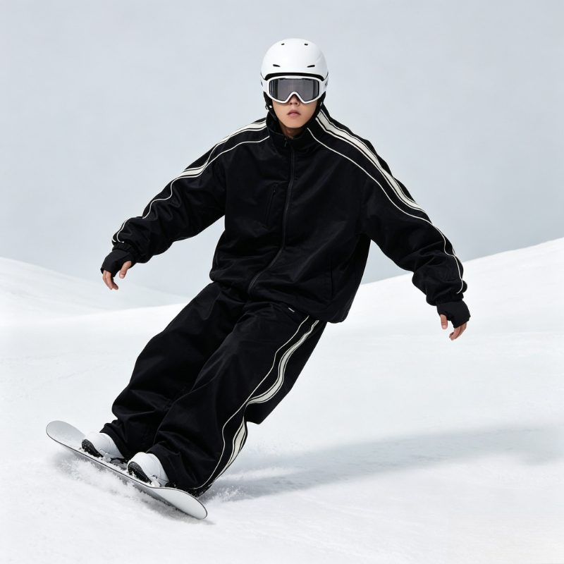 New Loose Fit Snowboard Suit M - Ski Pants Waterproof recension och pris