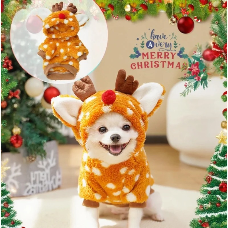 1pc Cute Christmas Reindeer Pe - Winter Clothing Must Haves recension och pris