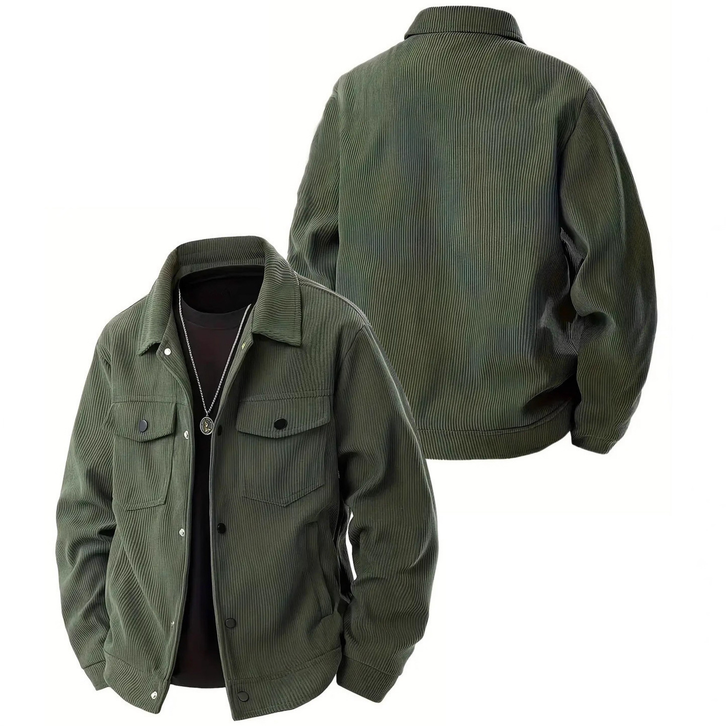 Autumn and winter men's cordur - Winter Clothes Shop recension och pris