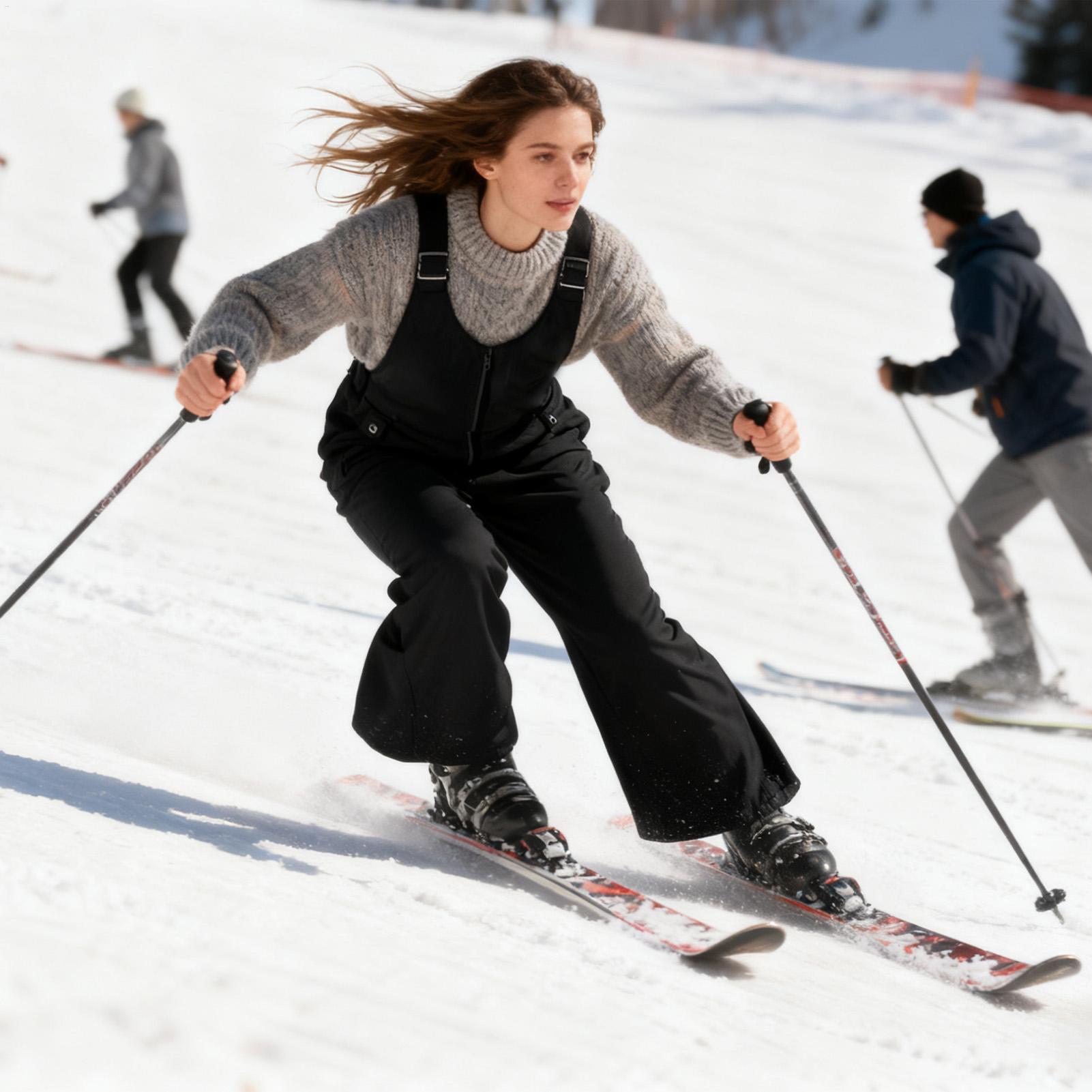 Insulated Bibs For Women Windp - Ski Pants Waterproof recension och pris