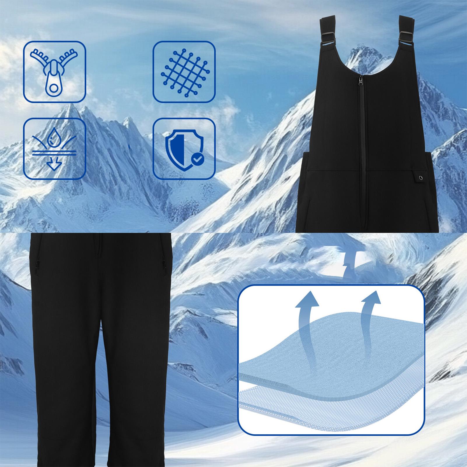 Insulated Bibs For Women Windp - Ski Pants Waterproof recension och pris