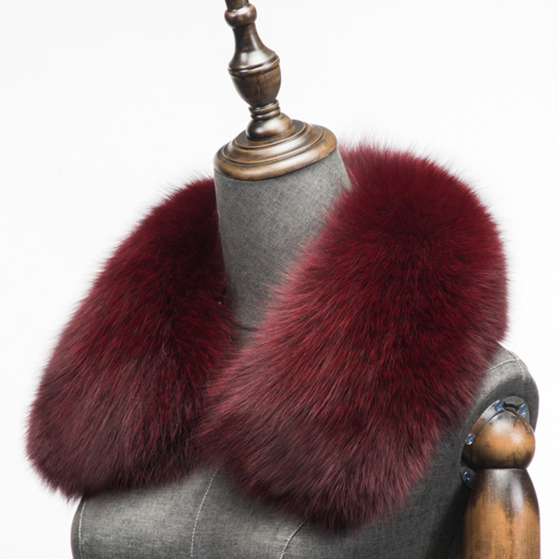 Winter Natural Fox Fur Scarf S - Winter Clothing Clearance Sale recension och pris