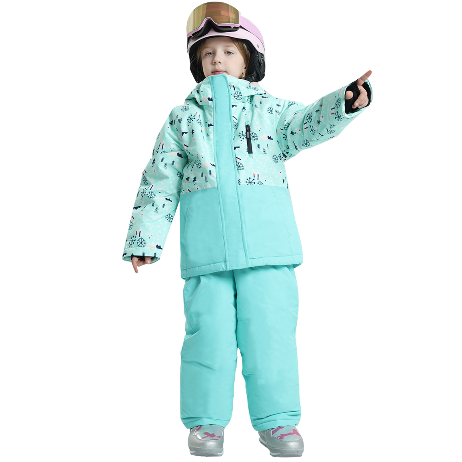 -30 Degree Children's Skiing W - Ski Pants Waterproof recension och pris