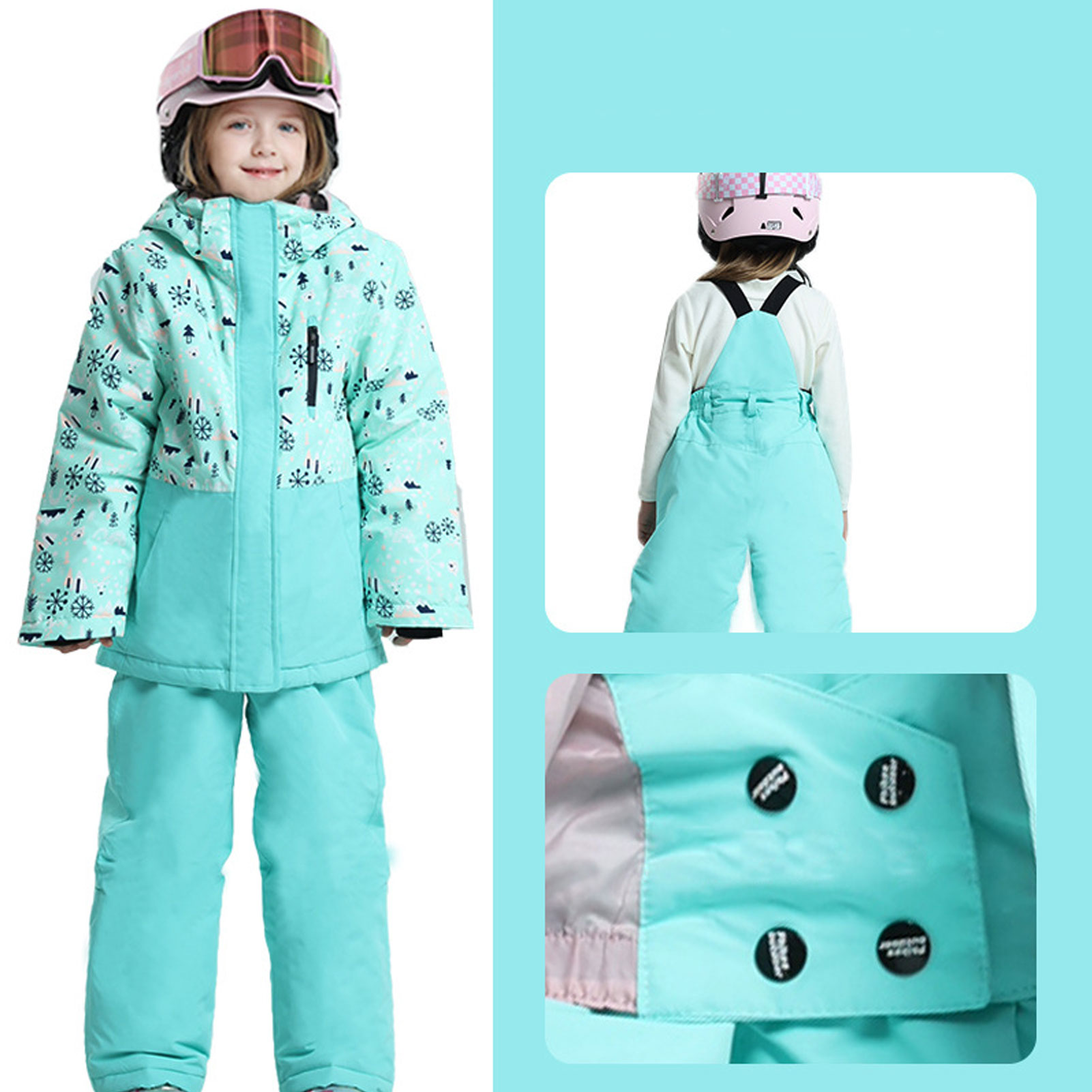 -30 Degree Children's Skiing W - Ski Pants Waterproof recension och pris