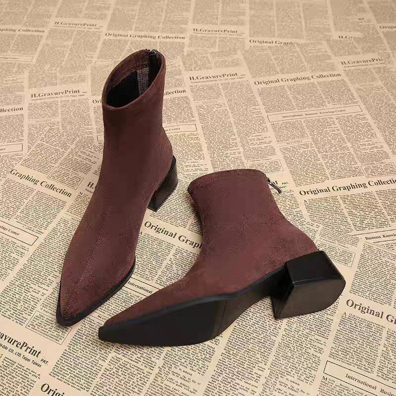 New Low Heel Women Mordern Ank - Winter Clothing Clearance Sale recension och pris