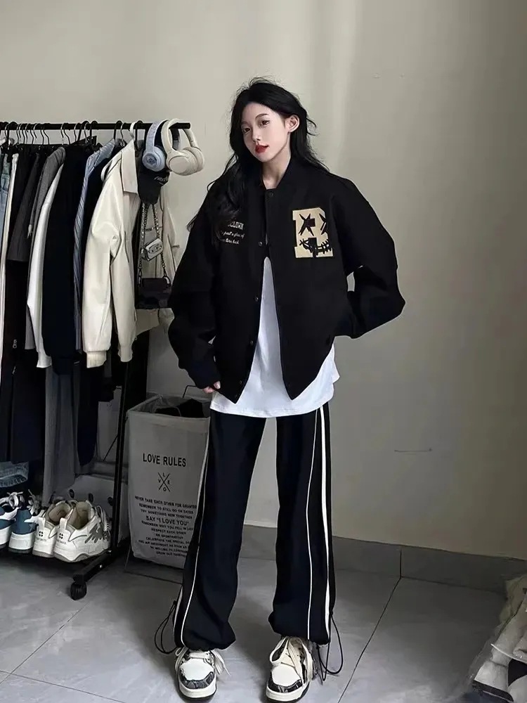 Women 2025 Autumn Black Retro  - Winter Clothing Trends 2025 Women'S recension och pris