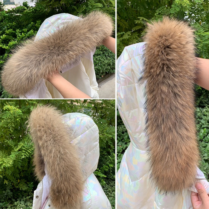 Real Fur Collar for Coat Parka - Winter Clothing Clearance Sale recension och pris
