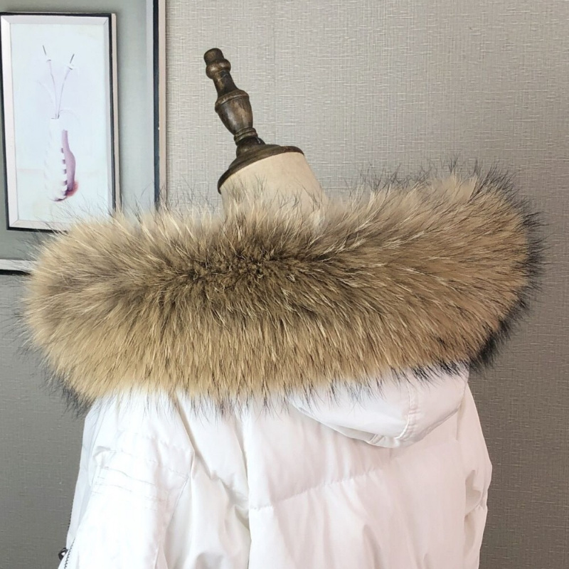 Real Fur Collar for Coat Parka - Winter Clothing Clearance Sale recension och pris