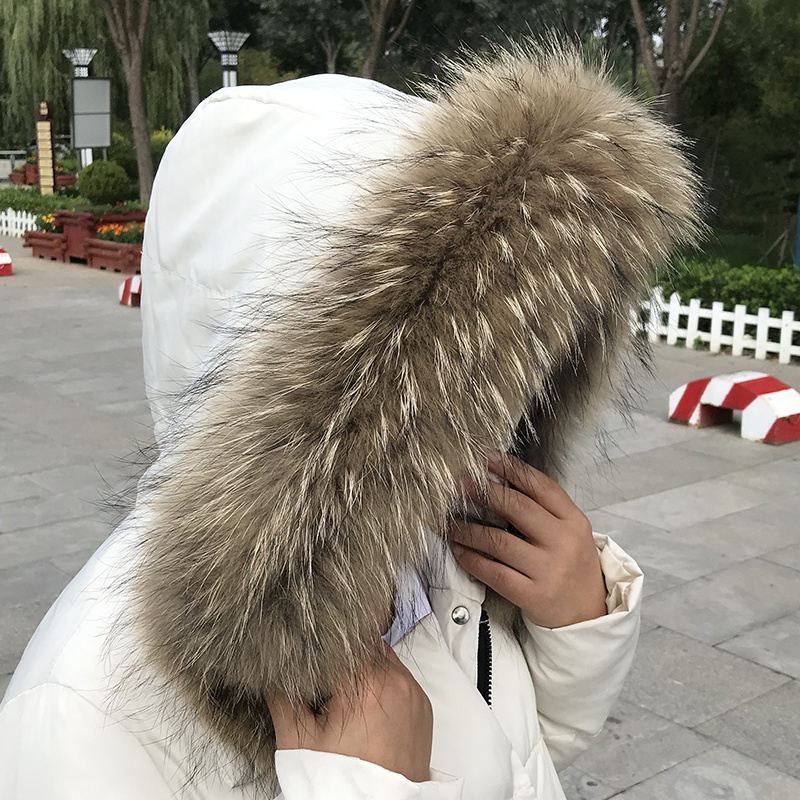 Real Fur Collar for Coat Parka - Winter Clothing Clearance Sale recension och pris