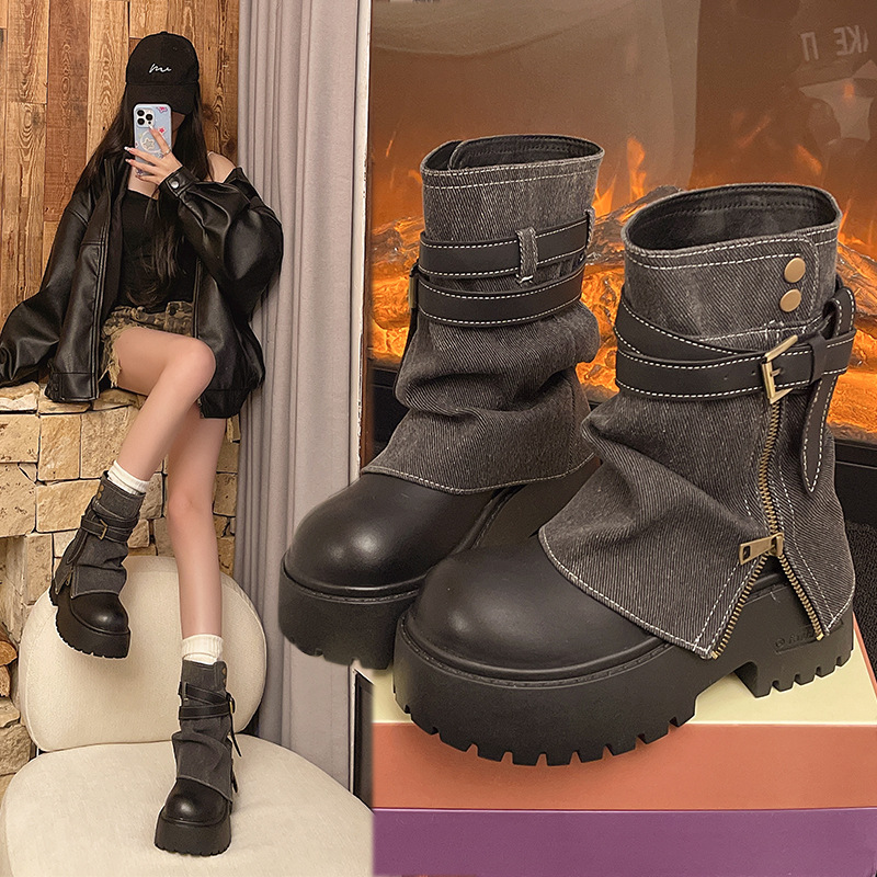 Ankle Boots for Women Cowboy F - Winter Clothing Clearance Sale recension och pris