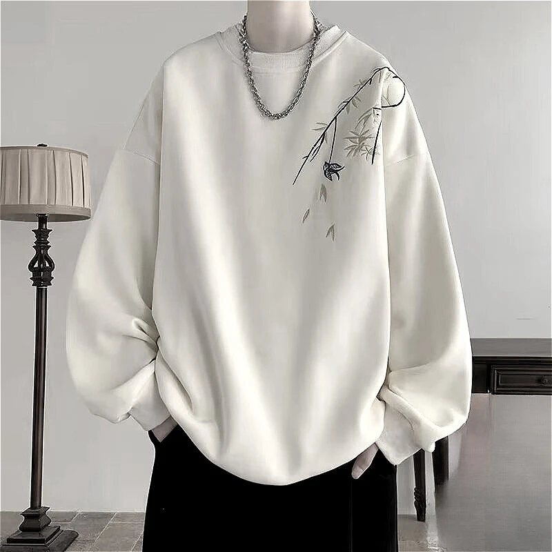 New Chinese Bird Print M-8XL M - Winter Clothes Shop recension och pris