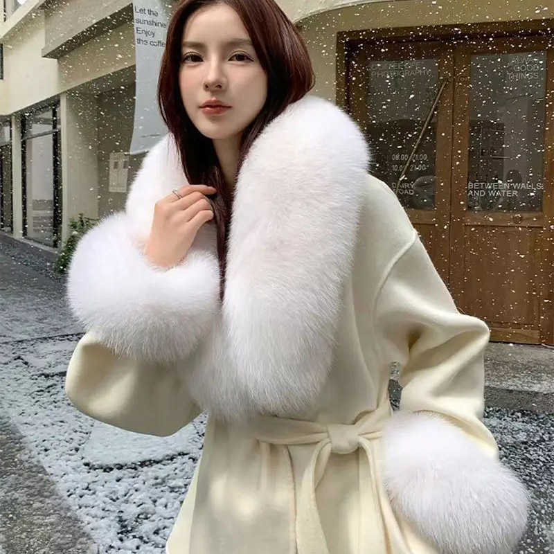 2025 Real Fox Fur Collar Winte - Winter Clothing Clearance Sale recension och pris