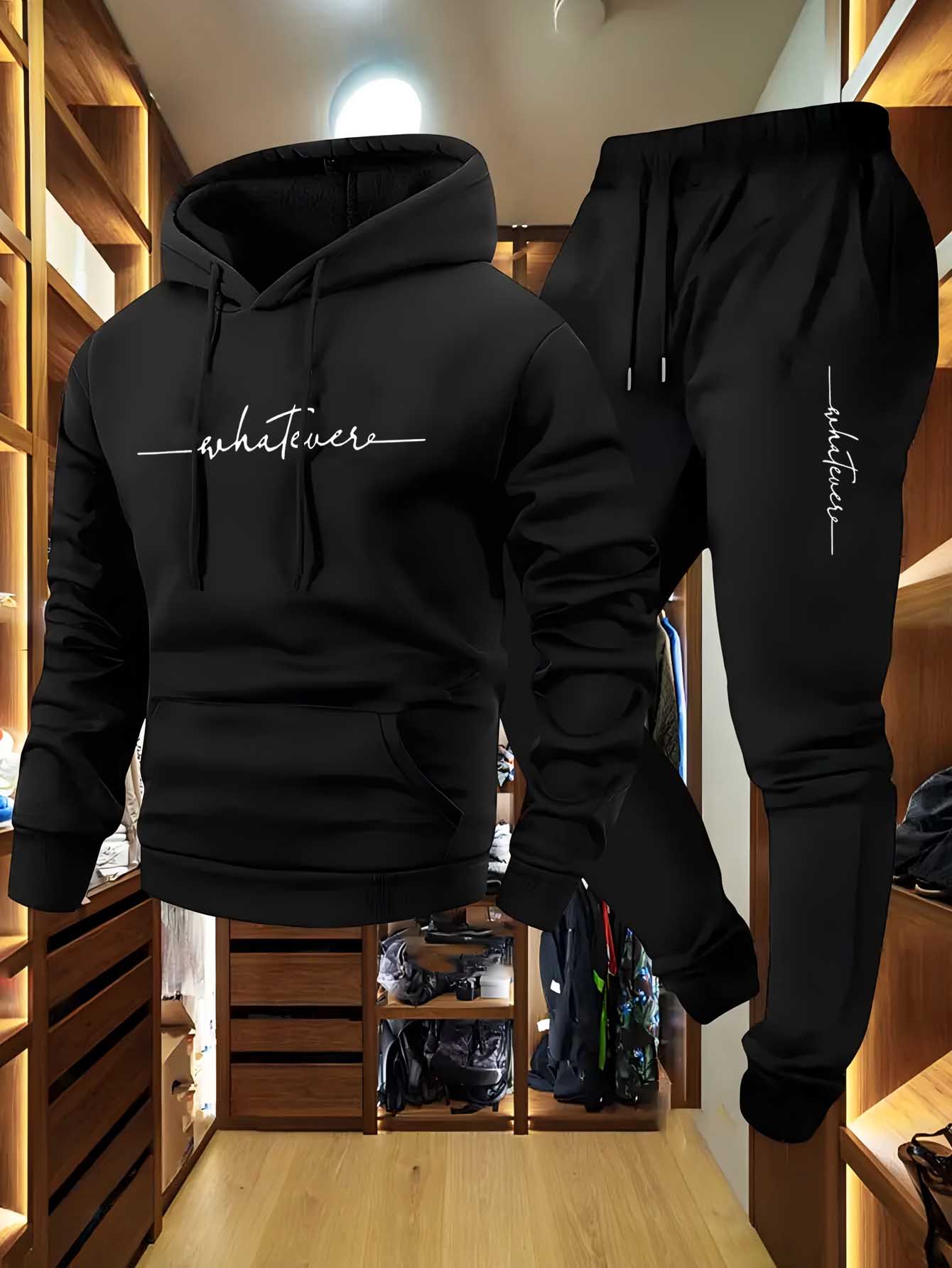 2-Piece Fleece Tracksuit for M - Winter Clothing Trends recension och pris