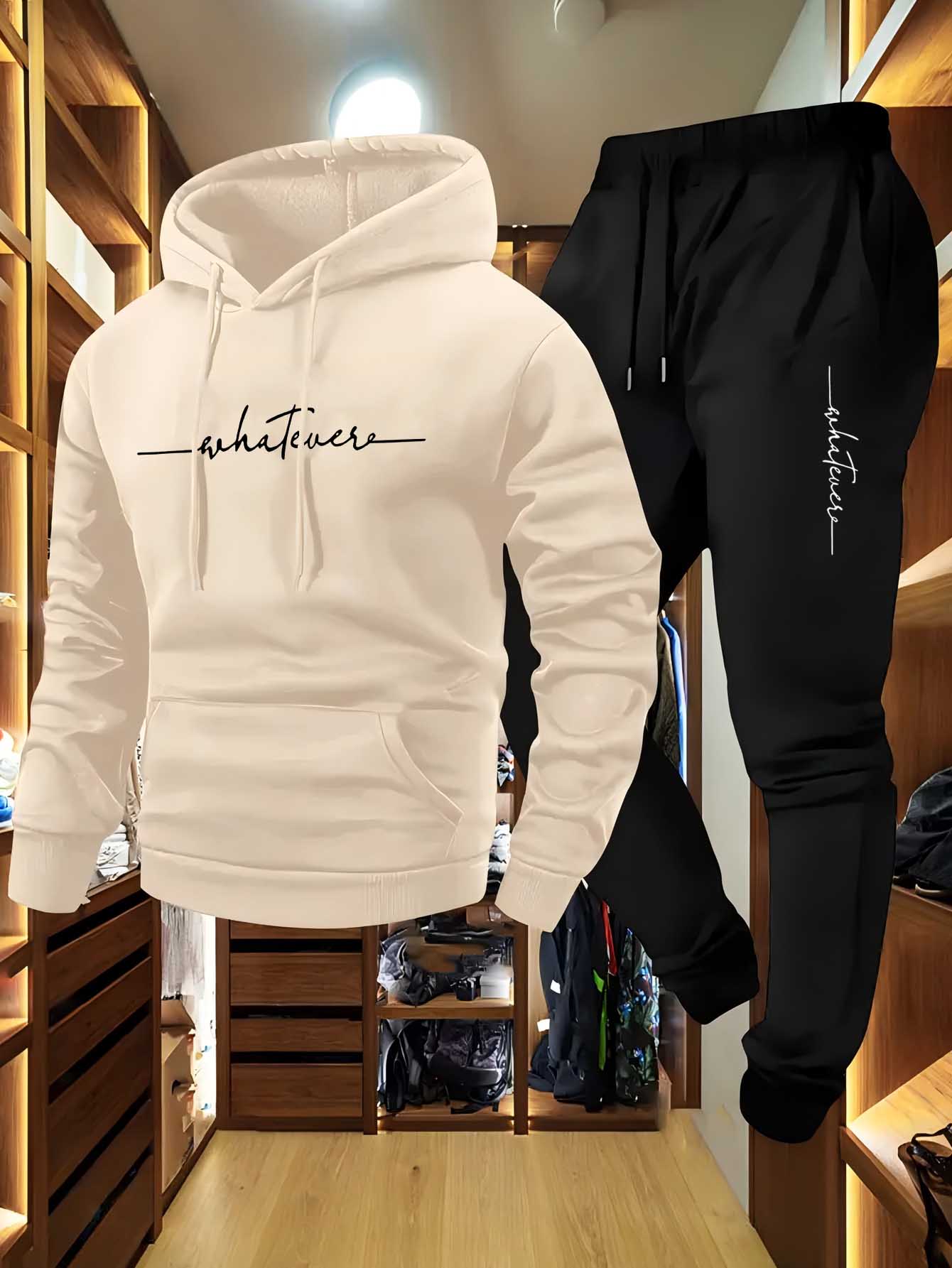 2-Piece Fleece Tracksuit for M - Winter Clothing Trends recension och pris