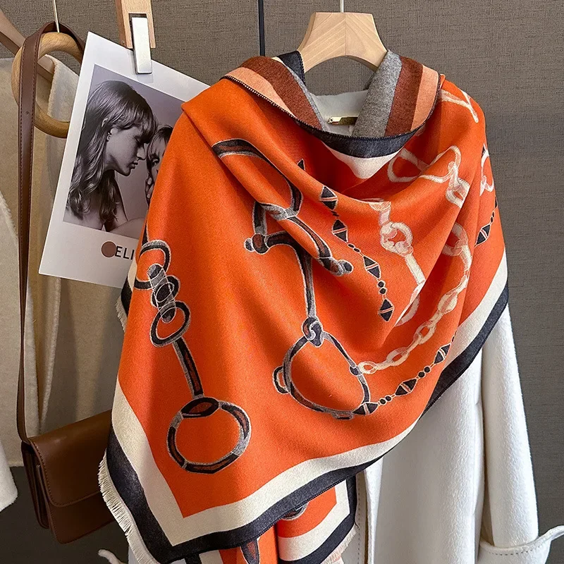 2024 Luxury Warm Pashmina Shaw - Cashmere Scarf Wrap recension och pris